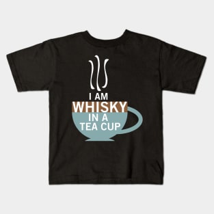 Whisky in a Tea Cup Kids T-Shirt